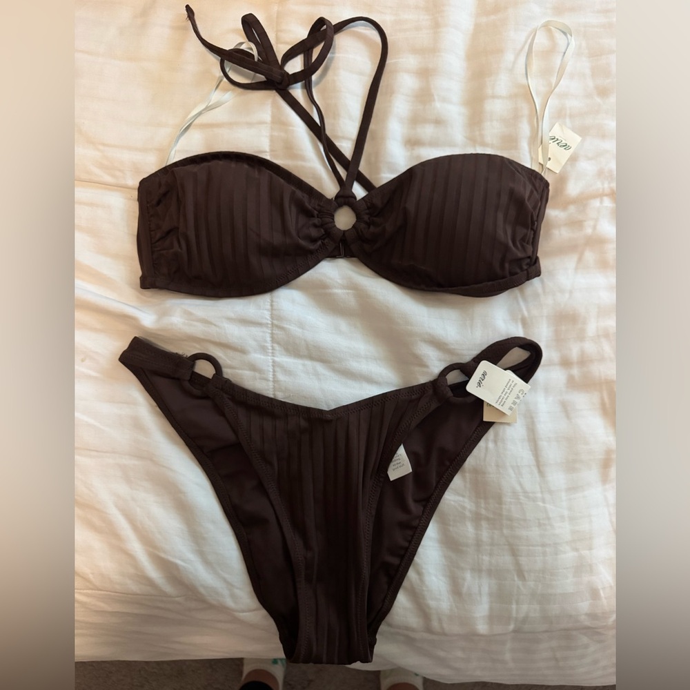 Aerie brown bikini
